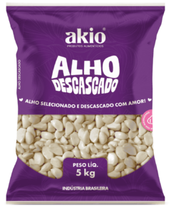 Alho descascado